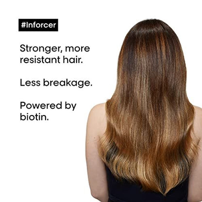 L'Oréal Professionnel Paris Inforcer Strengthening Shampoo with Biotin – Prevents Breakage & Adds Softness for Weak, Fragile & Damaged Hair, 16.9 Fl Oz Avelisse