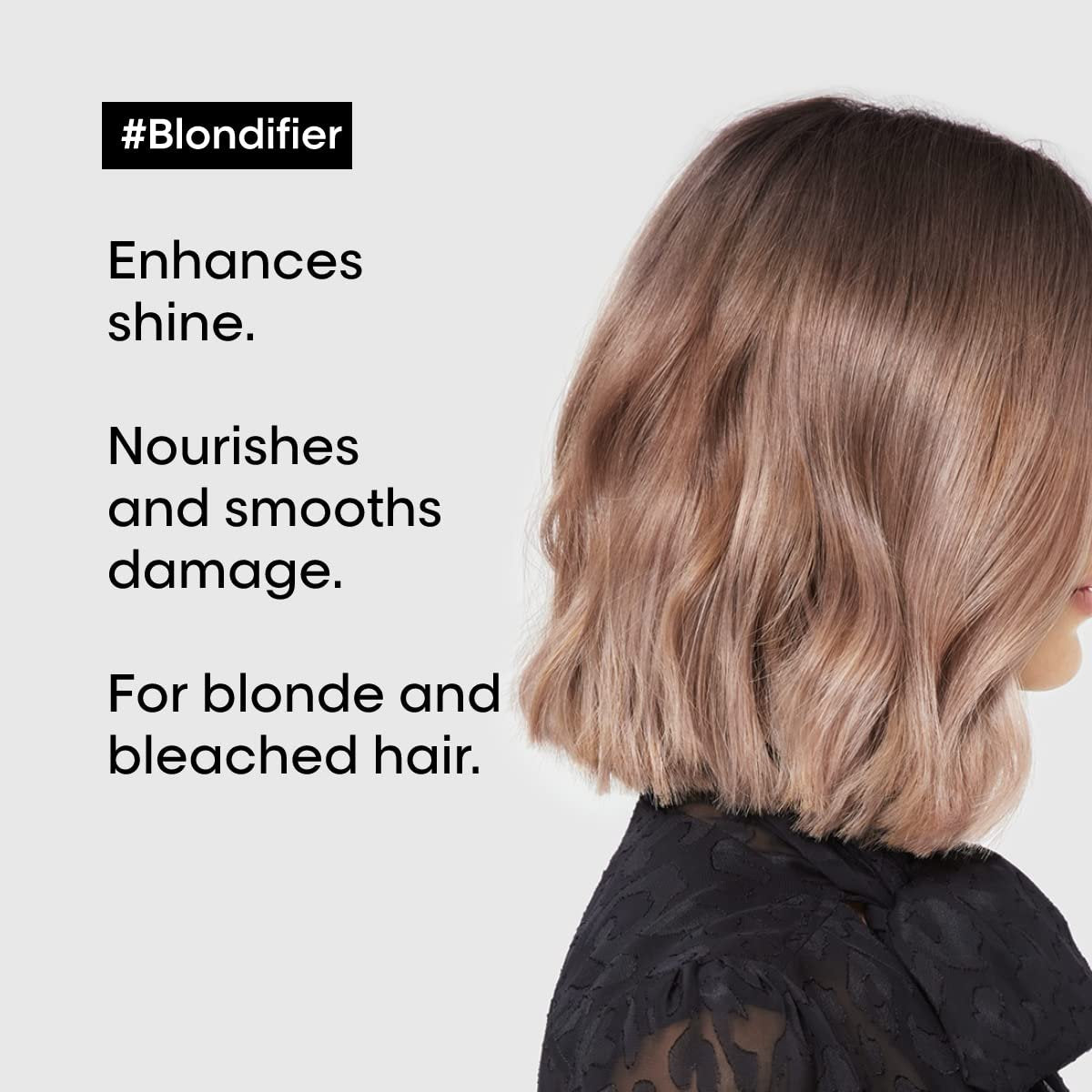 L'Oréal Professionnel Paris Blondifier Clarifying Shampoo - Restores Color-Treated Hair, Enhances Shine & Fights Brass, For Blonde or Bleached Hair - görsel 5