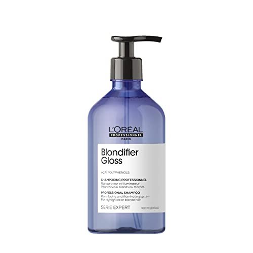 L'Oréal Professionnel Paris Blondifier Clarifying Shampoo - Restores Color-Treated Hair, Enhances Shine & Fights Brass, For Blonde or Bleached Hair - görsel 2