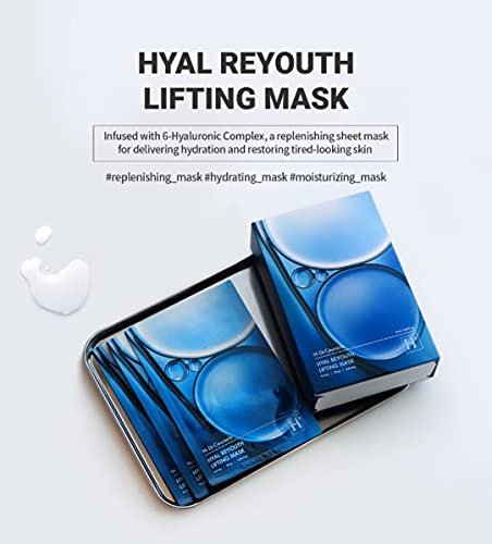 Dr.Ceuracle Hyal Reyouth Lifting Mask (10 Masks) - Replenishing Sheet Mask for Dehydrated Skin, Long-Lasting Hydration - görsel 4