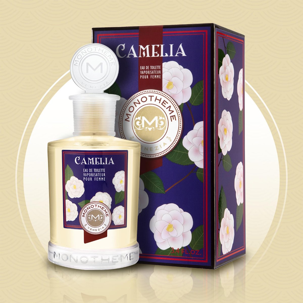 Monotheme Camelia Eau De Toilette Spray 3.4 Oz – Fresh Floral Fragrance for Women - görsel 9
