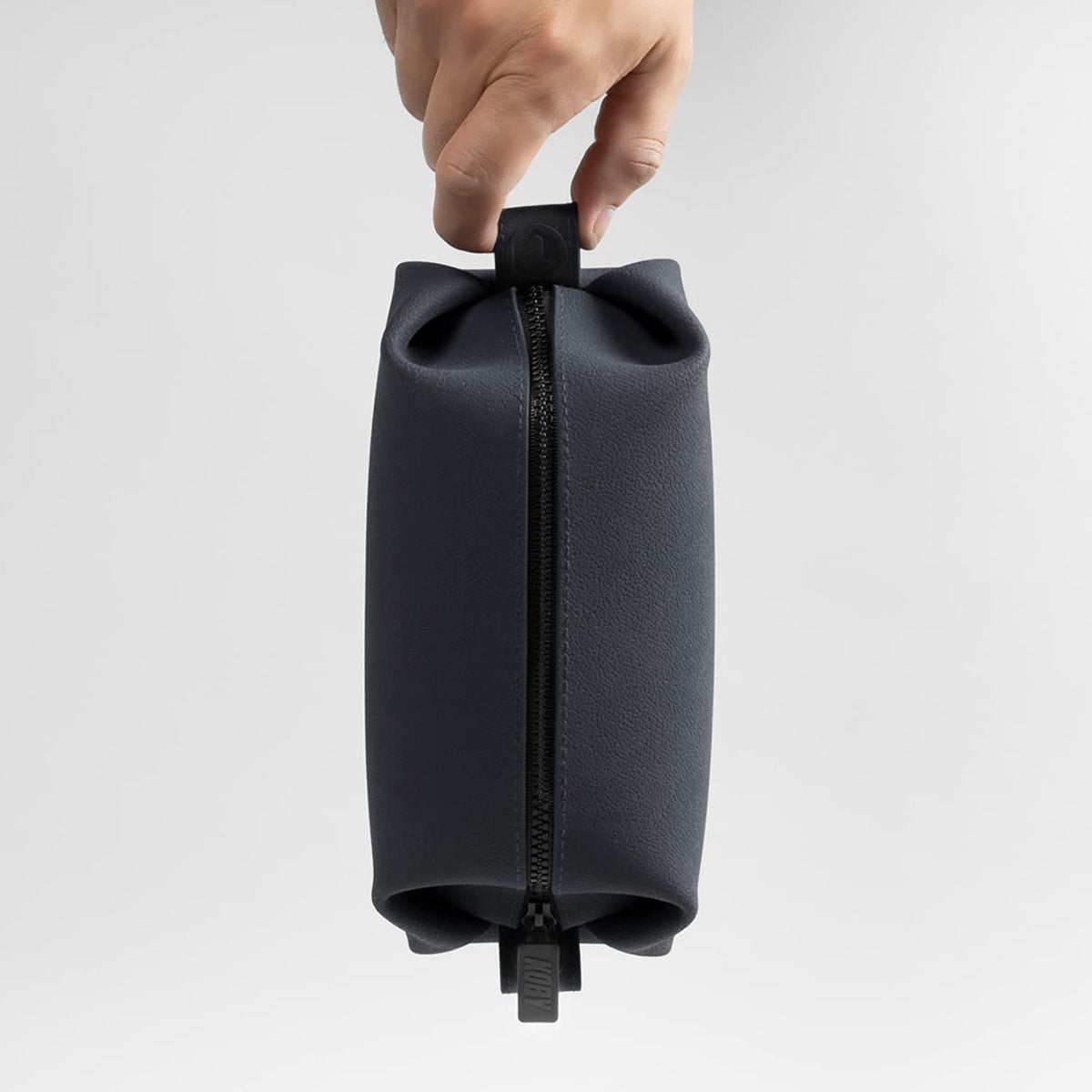 TOOLETRIES The Koby Lite Dopp Kit - Silicone Toiletry Organizer, Charcoal - Travel Toiletry Bag for Men & Women Avelisse