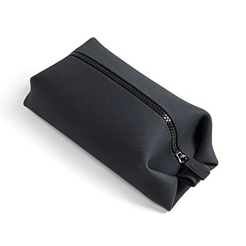 TOOLETRIES The Koby Lite Dopp Kit - Silicone Toiletry Organizer, Charcoal - Travel Toiletry Bag for Men & Women Avelisse