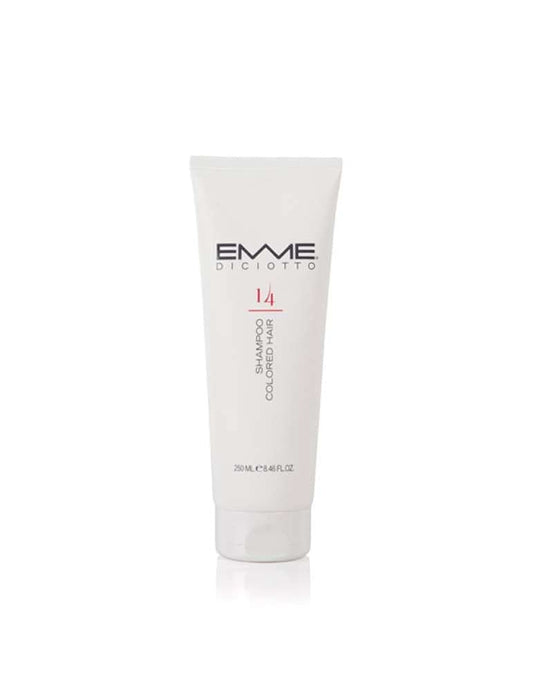 EMME DICIOTTO 14 Shampoo for Colored Hair - 8.45 oz | 250 ml - Sulfate-Free Color Protection