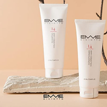 EMME DICIOTTO 14 Shampoo for Colored Hair - 8.45 oz | 250 ml - Sulfate-Free Color Protection