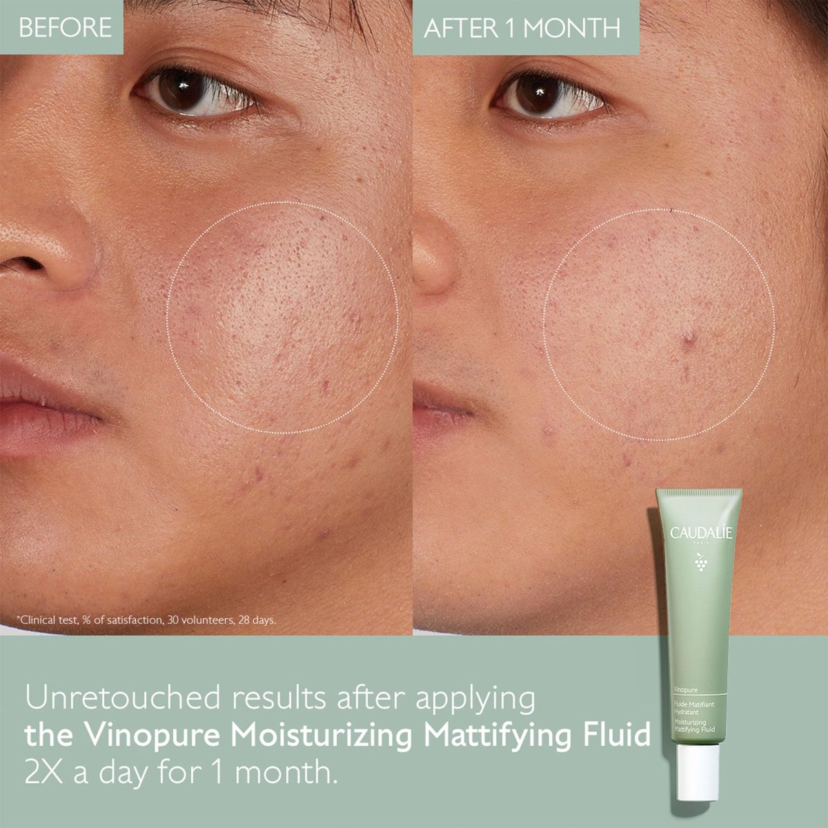 Caudalie Vinopure Oil Control Moisturizer – Hydrating & Mattifying Face Moisturizer, 40 mL Avelisse