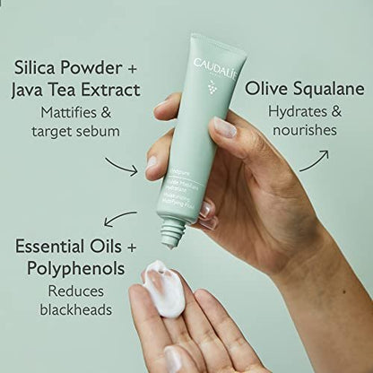 Caudalie Vinopure Oil Control Moisturizer – Hydrating & Mattifying Face Moisturizer, 40 mL Avelisse