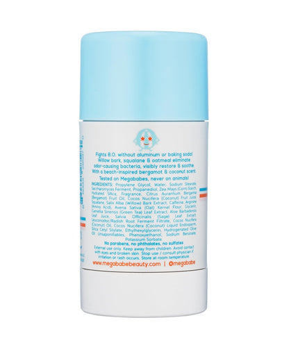 Megababe Beachy Pits Daily Deodorant - Fresh Scent, 2.6 oz Stick, Aluminum-Free Avelisse