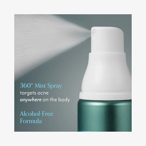 Bliss Clear Genius Body Acne Spray - Maximum Strength 2% Salicylic Acid & Niacinamide - 3.5 Fl Oz - Targets & Prevents Body Breakouts - Vegan & Cruelty-Free Avelisse