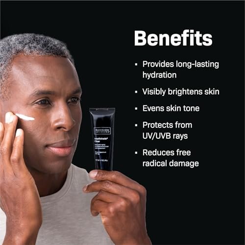 Revision Skincare Intellishade Clear SPF 50 – Anti-Aging Sunscreen & Oil-Free Daily Moisturizer with Peptides & Vitamin C, Invisible Broad-Spectrum SPF 50, 1.7 oz Avelisse