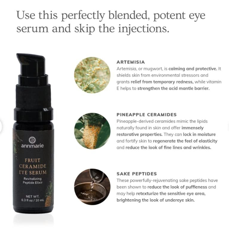 Annmarie Fruit Ceramide Eye Serum – Nourishing & Hydrating Eye Treatment for Delicate Skin - görsel 2