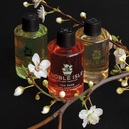 Noble Isle Fresh & Clean Bath & Shower Trio - 3 Count Pack of Luxurious Shower Gels