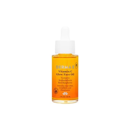 Derma E Vitamin C Glow Face Oil - Brightening & Nourishing Facial Oil with Turmeric, Seabuckthorn & Red Raspberry, 1 Fl Oz - görsel 2