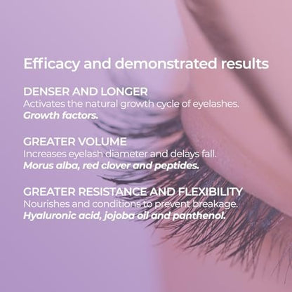 Sesderma SESLASH Eyelash & Brow Enhancing Serum – Transform Your Lashes and Brows with This Effective Serum for Beautiful Lashes and Defined Brows, 0.17 fl oz Avelisse