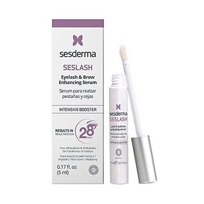 Sesderma SESLASH Eyelash & Brow Enhancing Serum – Transform Your Lashes and Brows with This Effective Serum for Beautiful Lashes and Defined Brows, 0.17 fl oz Avelisse
