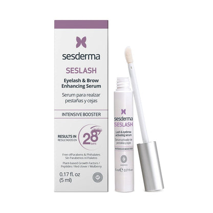 Sesderma SESLASH Eyelash & Brow Enhancing Serum – Transform Your Lashes and Brows with This Effective Serum for Beautiful Lashes and Defined Brows, 0.17 fl oz Avelisse