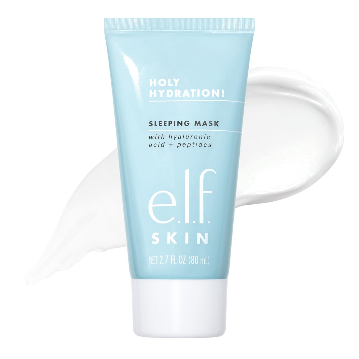 e.l.f. SKIN Holy Hydration! Sleeping Mask - Moisturizing & Plumping Dual-Use Sleep or Rinse-Off Face Mask - görsel 1
