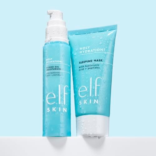 e.l.f. SKIN Holy Hydration! Sleeping Mask - Moisturizing & Plumping Dual-Use Sleep or Rinse-Off Face Mask - görsel 6
