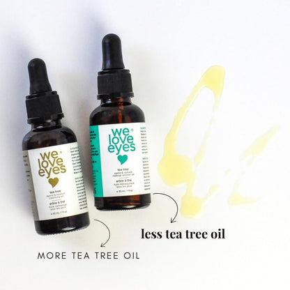 We Love Eyes 100% All Natural Tea Tree Makeup Remover Oil – Effortless Waterproof Makeup Removal, Cruelty-Free & Vegan Avelisse