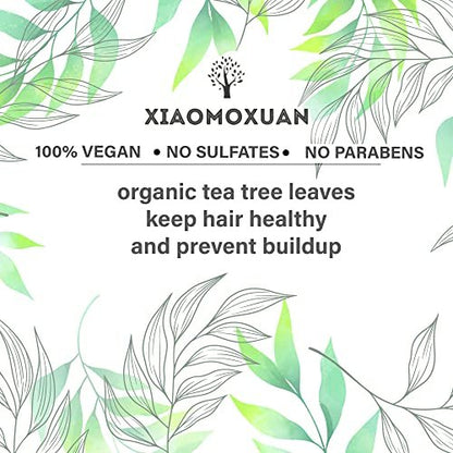 Organic Plant-Based Collagen Hair Mask with Tea Tree Oil for Dry Damaged, Frizzy Hair - Split End Repair, Hydrating & Strengthening (18.6 Fl Oz) Avelisse