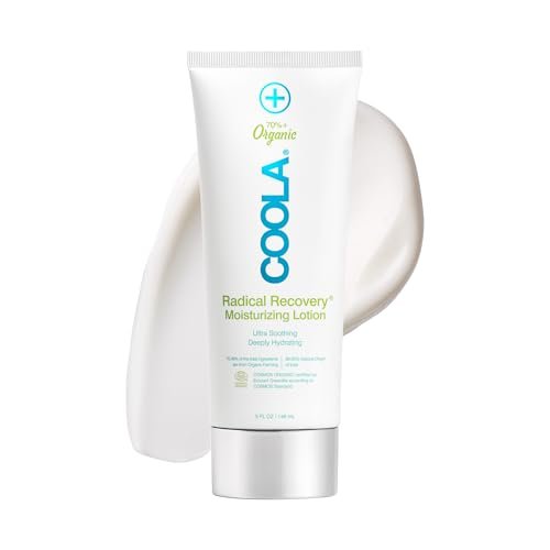 COOLA Organic Radical Recovery After Sun Body Lotion – Aloe Vera, Agave & Lavender Oil for Sunburn Relief, 5 Fl Oz Avelisse