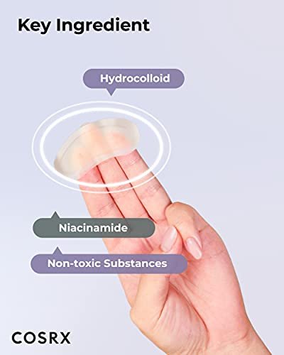 COSRX Master Patch Intensive - Oval-Shaped Hydrocolloid Pimple Patches with Tea Tree Oil & Salicylic Acid, Fast Blemish & Zit Treatment, 10 X-Large Patches Avelisse
