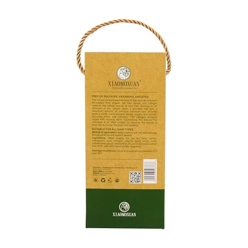 Organic Plant-Based Collagen Hair Mask with Tea Tree Oil for Dry Damaged, Frizzy Hair - Split End Repair, Hydrating & Strengthening (18.6 Fl Oz) Avelisse