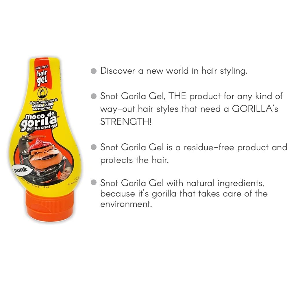 Moco de Gorila Gorilla Snot Gel Travel Size 2.82oz (New Look) Pack of 2 - görsel 11