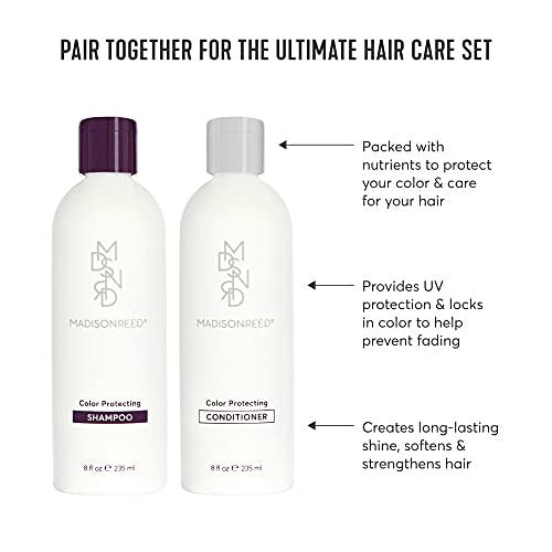 Madison Reed Color Protecting Conditioner - Sulfate-Free, Keratin & Argan Oil Infused, Locks in Color & Prevents Fading, Nourishes & Strengthens Hair, 8 Fl Oz Avelisse