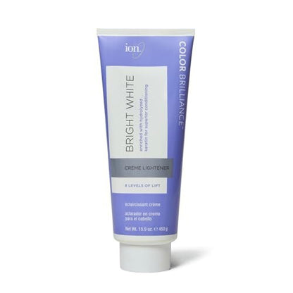 Ion Bright White Creme Lightener - 15.9 oz Professional Hair Bleach Avelisse