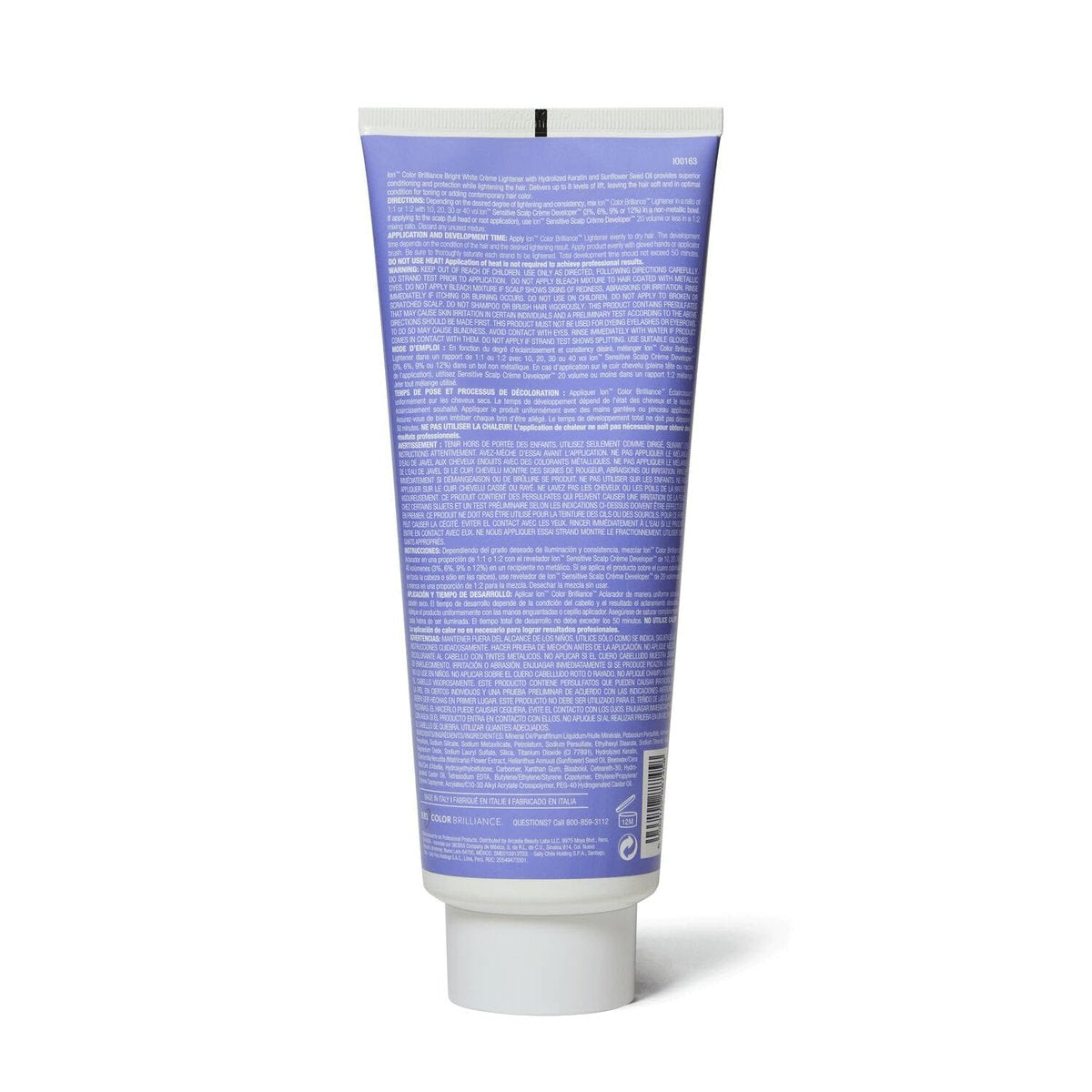 Ion Bright White Creme Lightener - 15.9 oz Professional Hair Bleach Avelisse