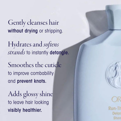 Oribe Run-Through Detangling Shampoo - Hydrates & Softens Hair to Instantly Detangle, Adds Slip & Moisture for Easy Combing, Prevents Knots - For All Hair Types & Textures - 8.5 oz Avelisse