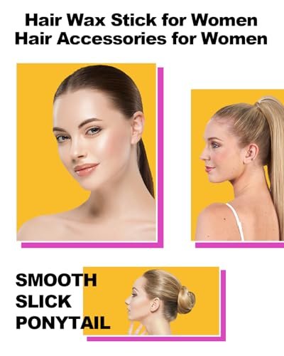 BabyFaceDiary Hair Wax Stick for Flyaways – Smoothing Stick for Kids & Women – 2.7 oz - görsel 6