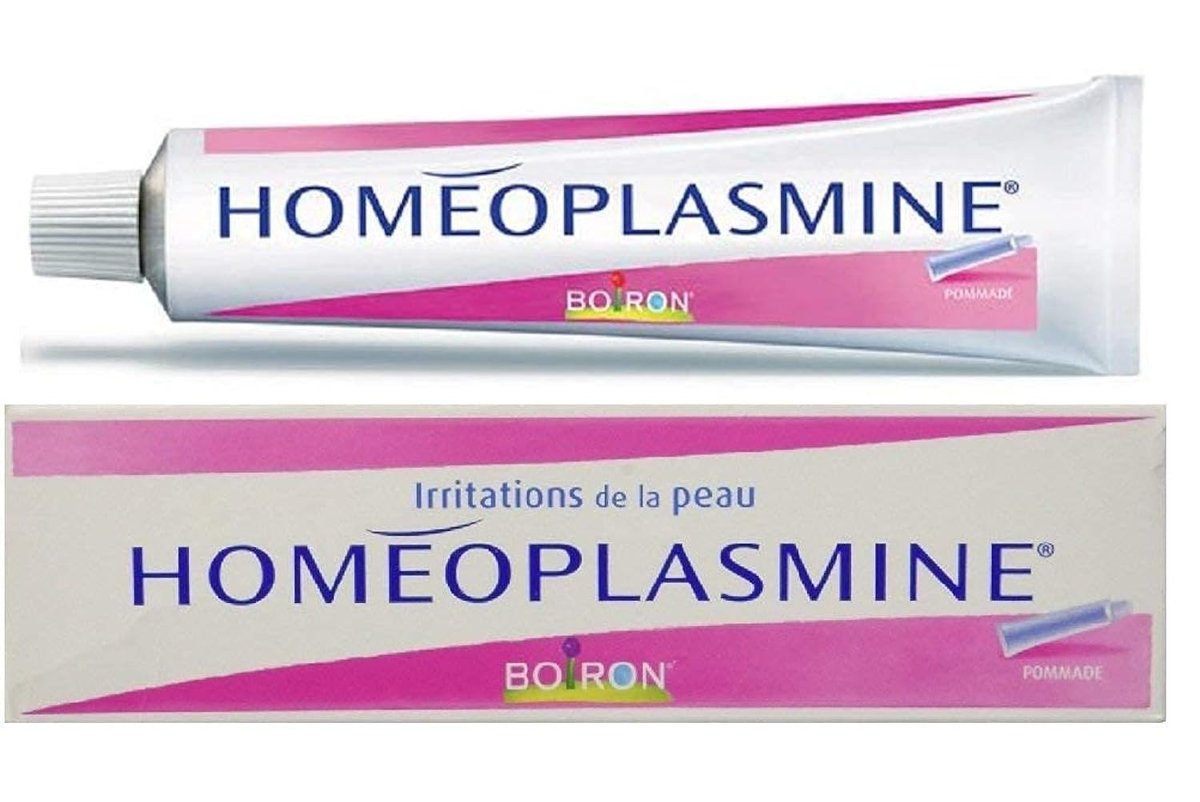 Homeoplasmine Original French Magic Cream - Set of 2 (40g Each) - Intensive Moisturizer for Dry Skin, Chapped Lips & Minor Irritations Avelisse