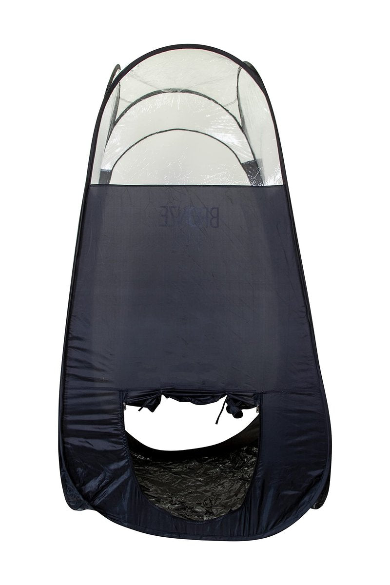 Pop Up Spray Tan Tent for Professionals - Waterproof Booth with Portable Carrying Case for Spray Tan Salons - Self Tanning Black by Bronze Tan Avelisse