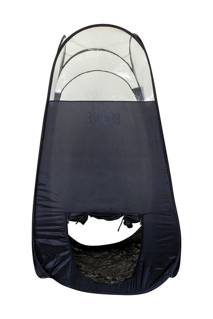 Pop Up Spray Tan Tent for Professionals - Waterproof Booth with Portable Carrying Case for Spray Tan Salons - Self Tanning Black by Bronze Tan Avelisse