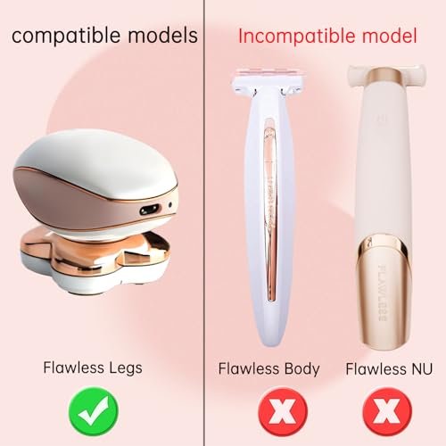 LIANSUM USB Charger Cord for Flawless Legs Shaver - Replacement Power Cable, Compatible with Flawless Legs Hair Remover (White, 1 Pack) - görsel 7