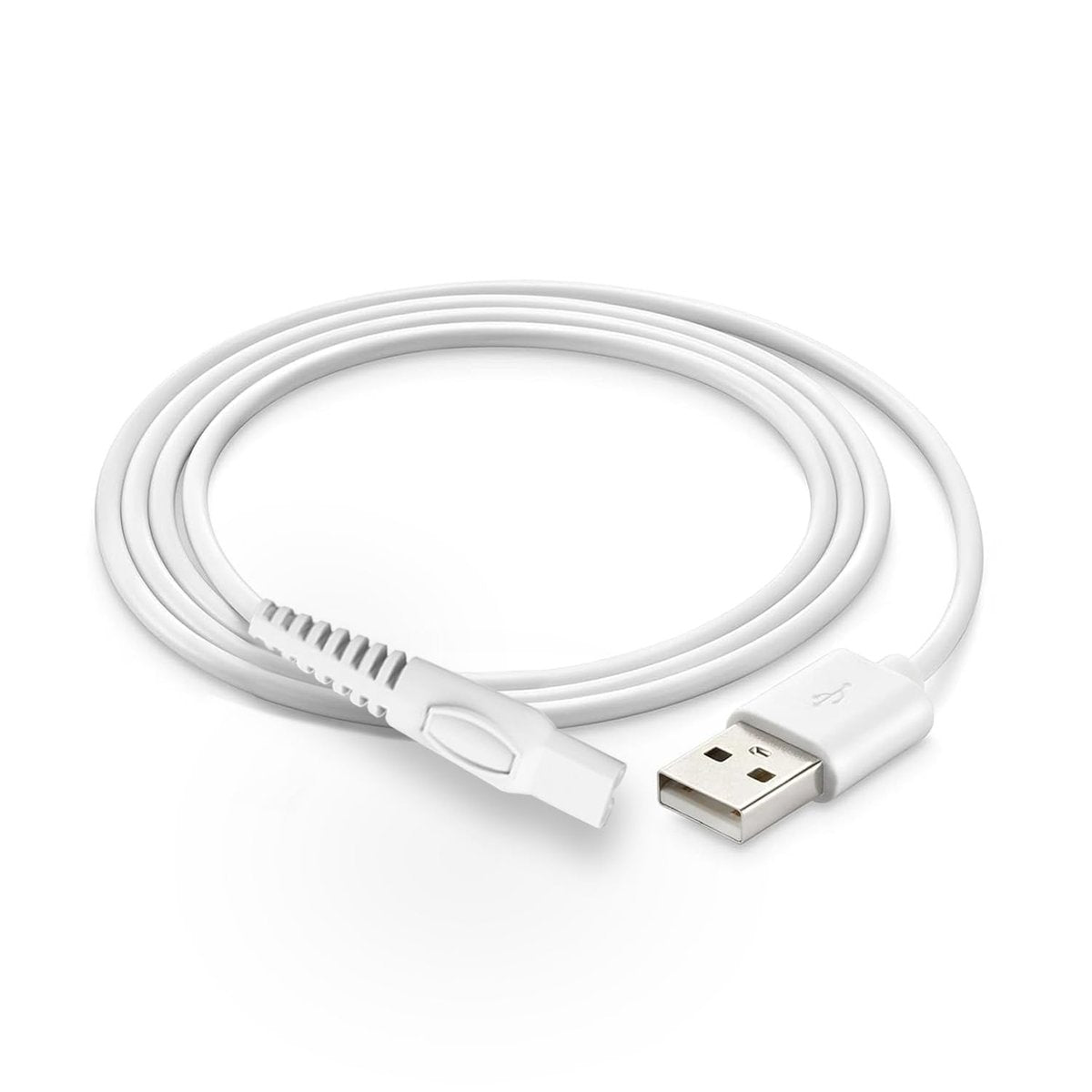LIANSUM USB Charger Cord for Flawless Legs Shaver - Replacement Power Cable, Compatible with Flawless Legs Hair Remover (White, 1 Pack) - görsel 1
