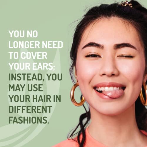 EARLAP MAXHOLD Cosmetic Ear Corrector – 20 Count, White, Non-Surgical Solution for Prominent Ears Avelisse
