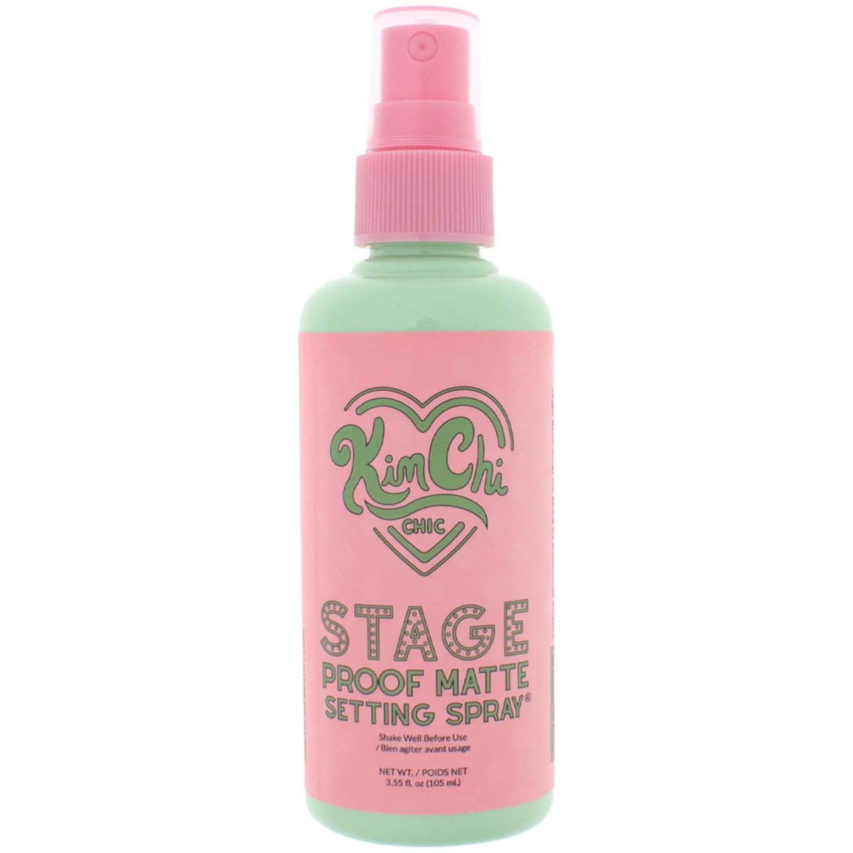 KimChiChic Beauty Stage Proof Matte Setting Spray - Long-Lasting Makeup Finishing Mist, 3.55 fl oz Avelisse
