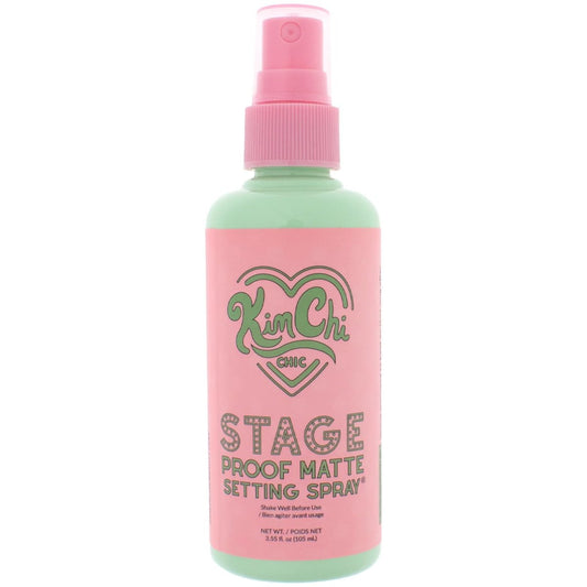 KimChiChic Beauty Stage Proof Matte Setting Spray - Long-Lasting Makeup Finishing Mist, 3.55 fl oz Avelisse
