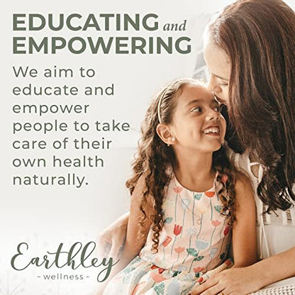 Earthley Wellness Lymphatic Cream – Natural Swelling & Congestion Relief with Castor Oil, Calendula & Yarrow – 8 oz Avelisse