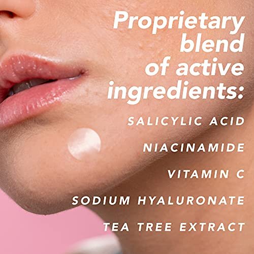 Mario Badescu Drying Patch Blemish Covering - Invisible Spot Treatment with Vitamin C, Vegan & Cruelty Free, Strong Hold (60 Patches, 12mm), Clear Avelisse