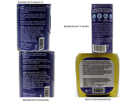 Difeel Biotin Regimen for Hair Growth - 4-Step Shampoo, Condition and Treatment System (4-PC SET) Avelisse