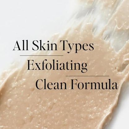 DIME Whipped Exfoliating Face Mask - Gentle Salicylic Acid & Lactic Acid Scrub with Cellulose Beads, Pore Cleansing & Smoothing Facial Exfoliator, 2 oz Avelisse