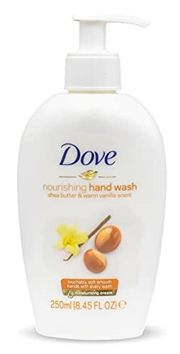 Dove Nourishing Hand Wash Variety 3-Pack (250ml Each) – Deeply Nourishing, Shea Butter & Warm Vanilla, Cucumber & Green Tea Avelisse