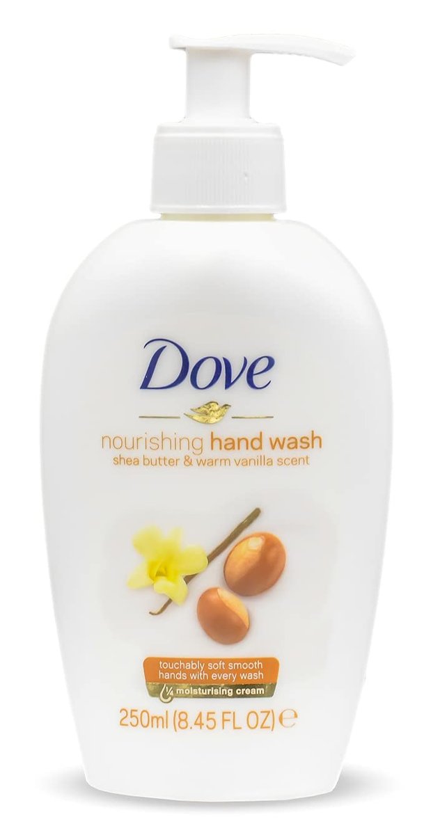 Dove Nourishing Hand Wash Variety 3-Pack (250ml Each) – Deeply Nourishing, Shea Butter & Warm Vanilla, Cucumber & Green Tea Avelisse