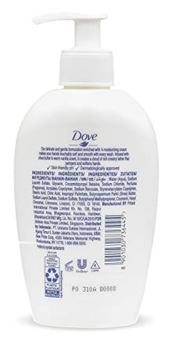 Dove Nourishing Hand Wash Variety 3-Pack (250ml Each) – Deeply Nourishing, Shea Butter & Warm Vanilla, Cucumber & Green Tea Avelisse