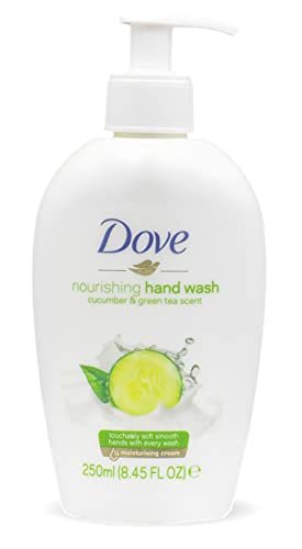 Dove Nourishing Hand Wash Variety 3-Pack (250ml Each) – Deeply Nourishing, Shea Butter & Warm Vanilla, Cucumber & Green Tea Avelisse
