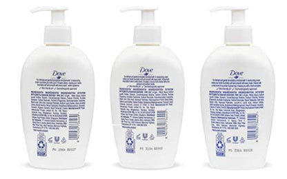Dove Nourishing Hand Wash Variety 3-Pack (250ml Each) – Deeply Nourishing, Shea Butter & Warm Vanilla, Cucumber & Green Tea Avelisse